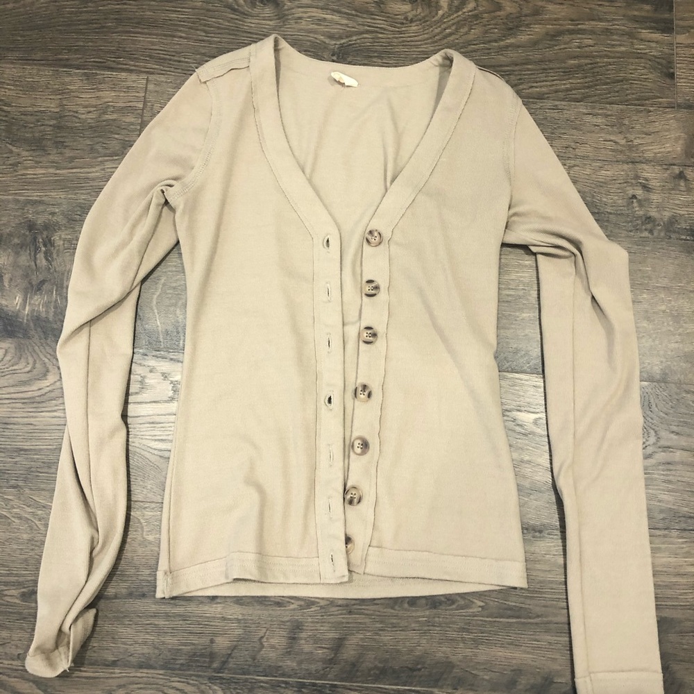 Fitted cardigan